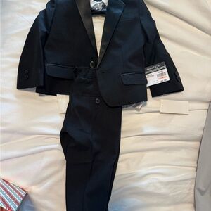 Nautica boys 2T Black Suit Set